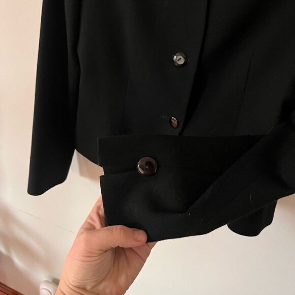 Pendleton | black virgin wool women’s blazer - Picture 3 of 12